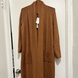 Oversized cozy cardigan